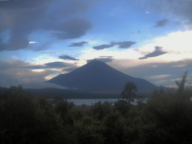山中湖からの富士山