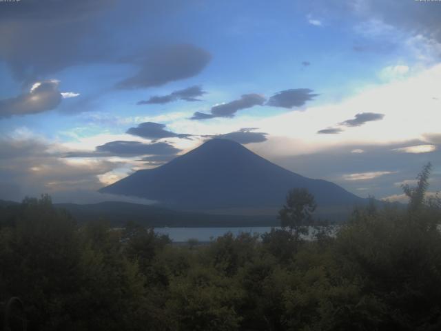 山中湖からの富士山