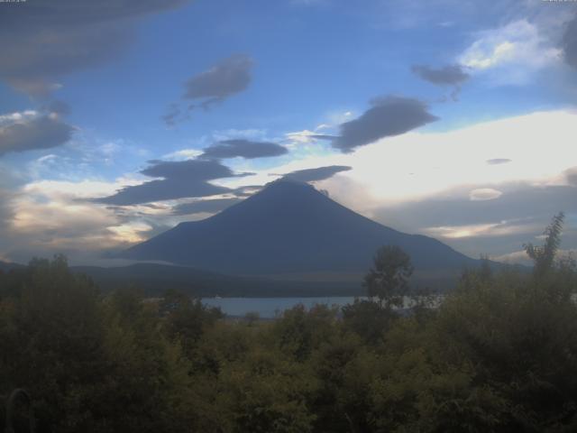 山中湖からの富士山