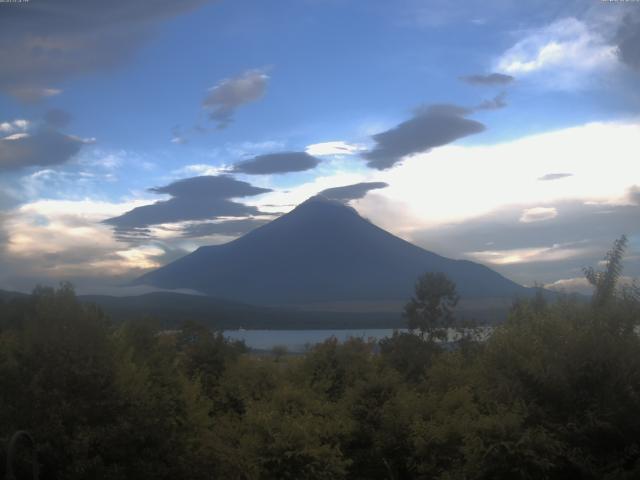 山中湖からの富士山