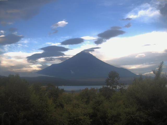 山中湖からの富士山