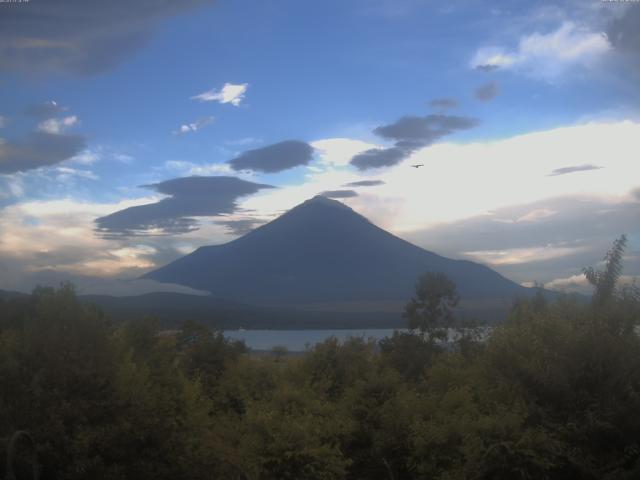 山中湖からの富士山