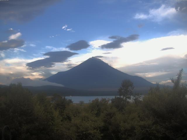 山中湖からの富士山