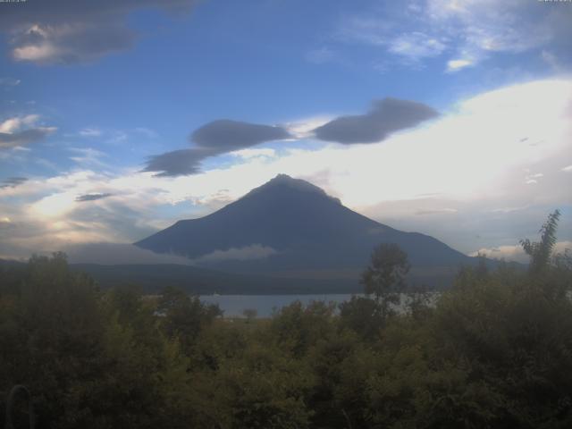 山中湖からの富士山
