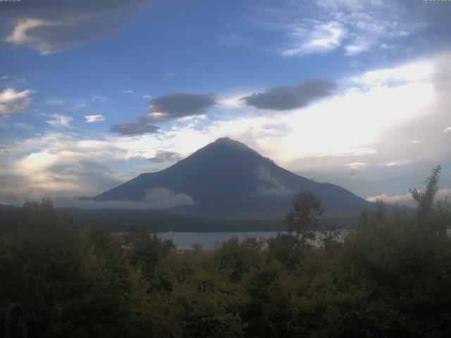 山中湖からの富士山
