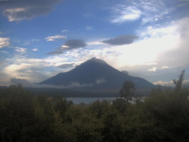 山中湖からの富士山