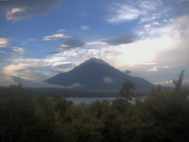 山中湖からの富士山