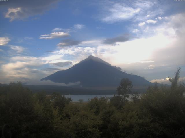 山中湖からの富士山