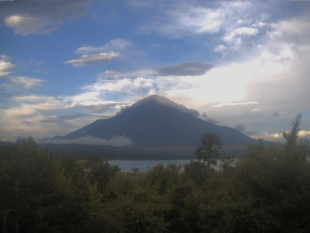 山中湖からの富士山