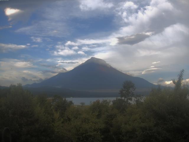 山中湖からの富士山