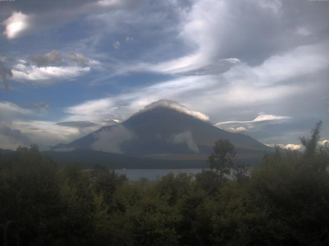 山中湖からの富士山