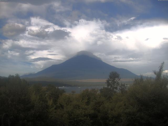 山中湖からの富士山
