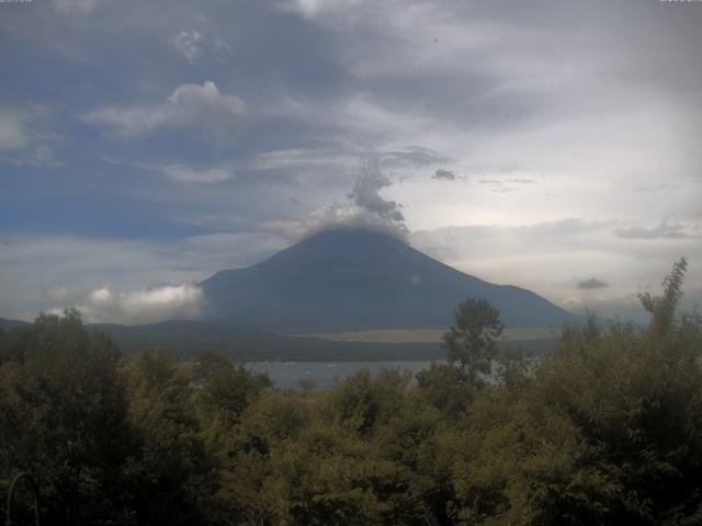 山中湖からの富士山