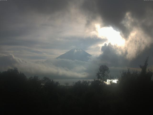 山中湖からの富士山
