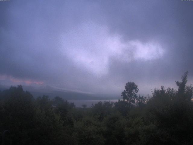山中湖からの富士山