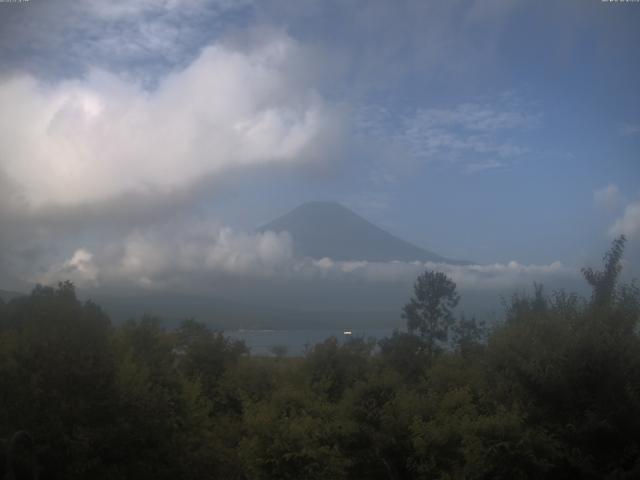 山中湖からの富士山