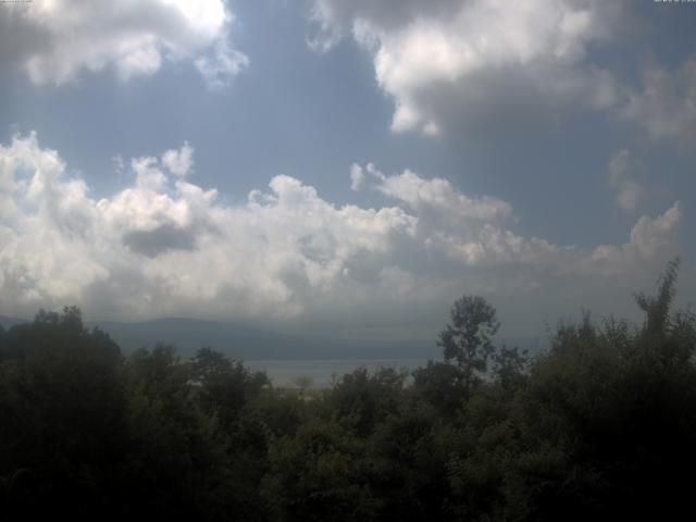山中湖からの富士山