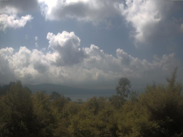 山中湖からの富士山