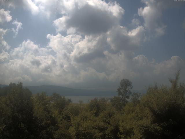 山中湖からの富士山