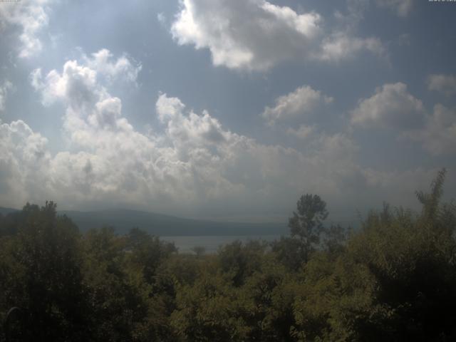 山中湖からの富士山