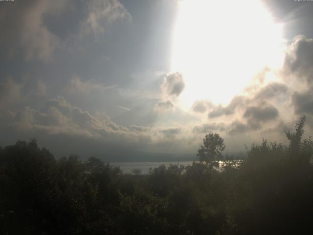山中湖からの富士山