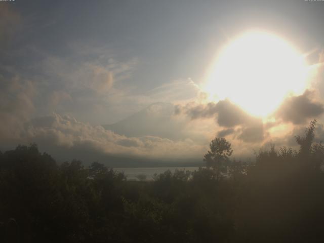 山中湖からの富士山