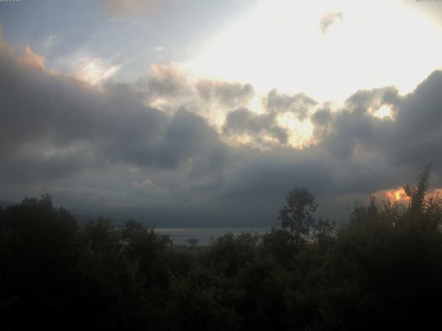 山中湖からの富士山