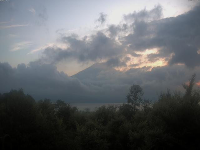 山中湖からの富士山