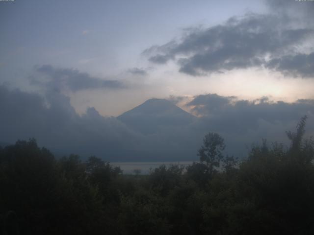 山中湖からの富士山