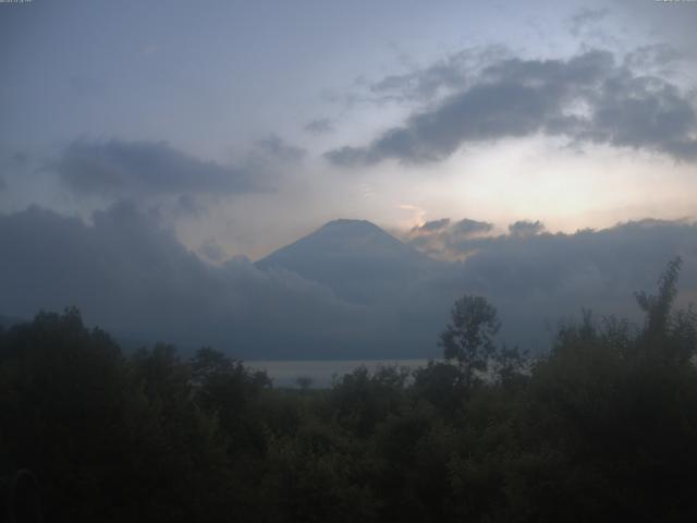 山中湖からの富士山