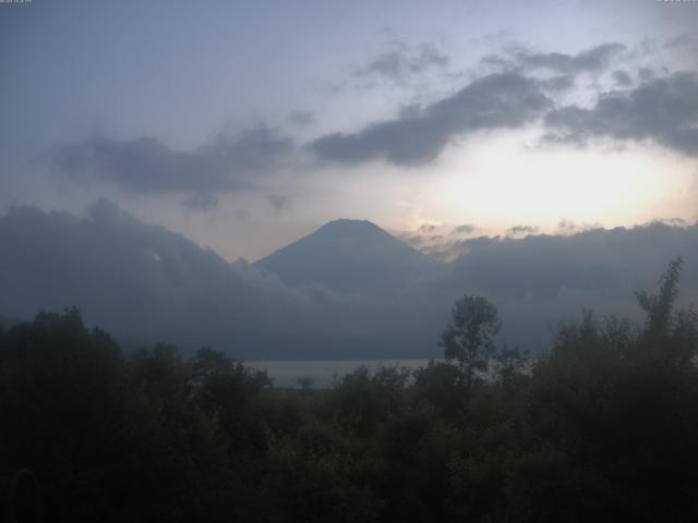 山中湖からの富士山
