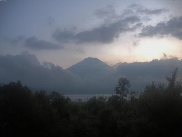 山中湖からの富士山