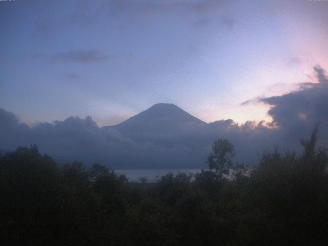 山中湖からの富士山