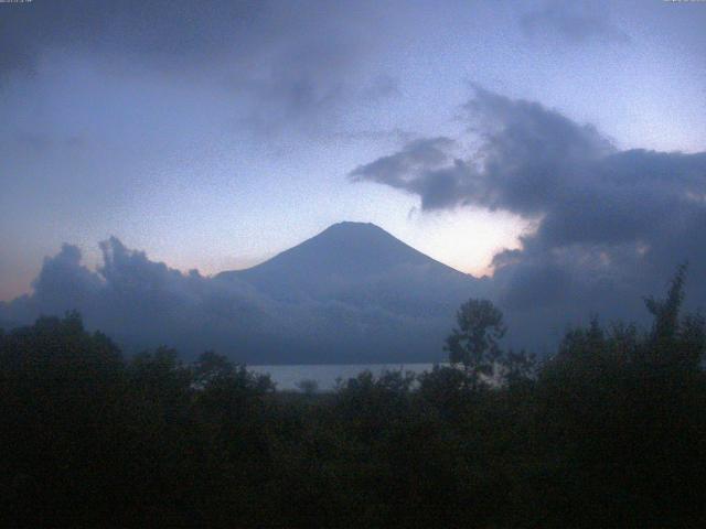 山中湖からの富士山