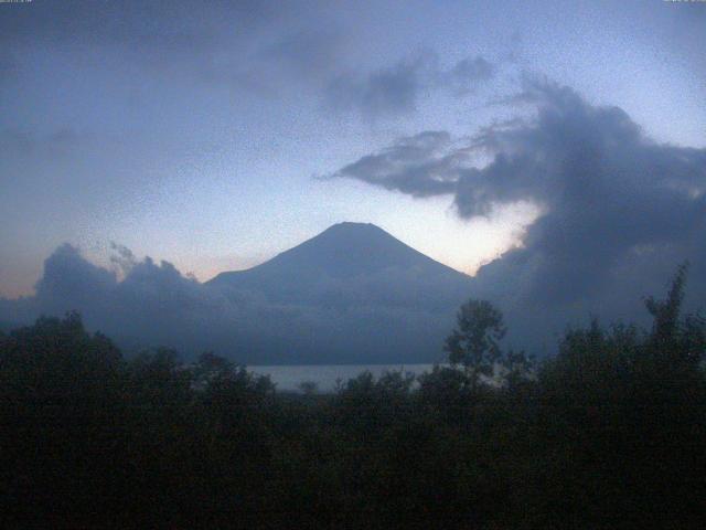 山中湖からの富士山