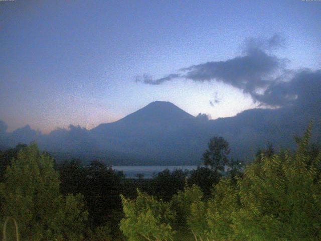 山中湖からの富士山