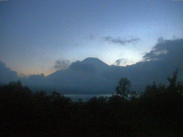 山中湖からの富士山