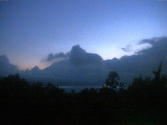 山中湖からの富士山