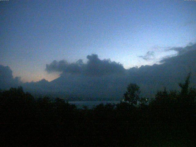 山中湖からの富士山