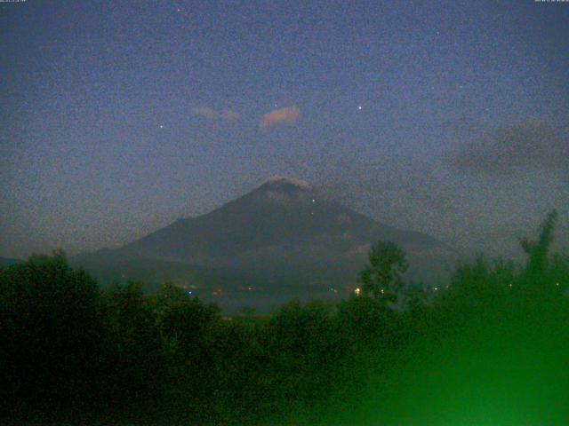 山中湖からの富士山