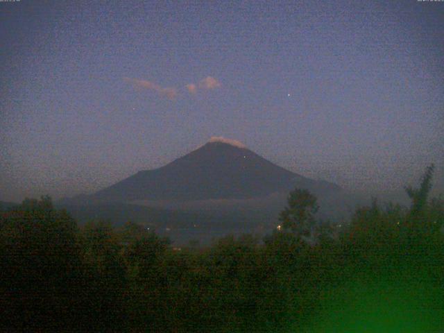 山中湖からの富士山