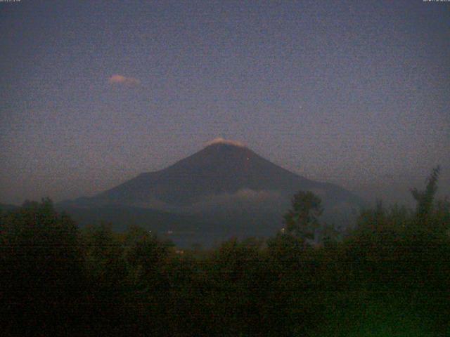 山中湖からの富士山