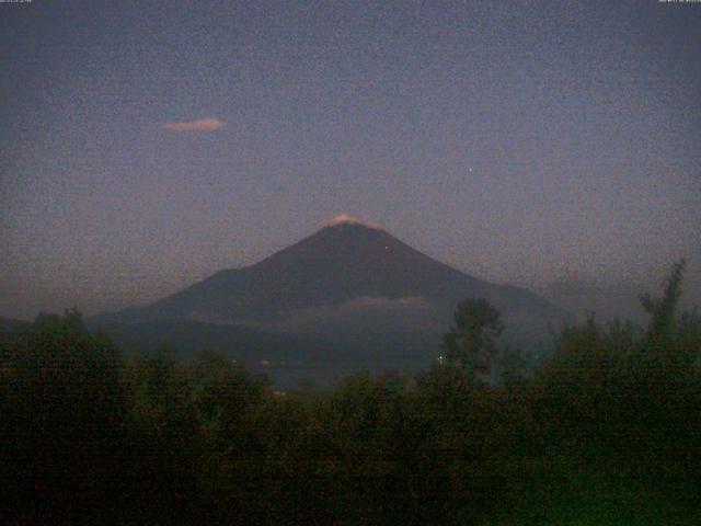 山中湖からの富士山