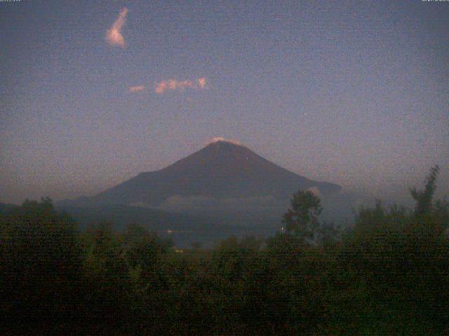 山中湖からの富士山