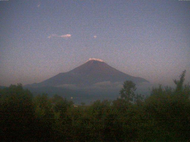山中湖からの富士山