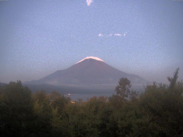 山中湖からの富士山