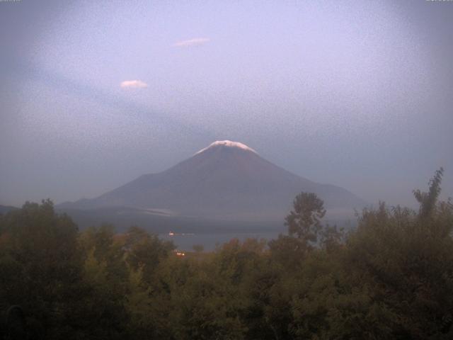 山中湖からの富士山