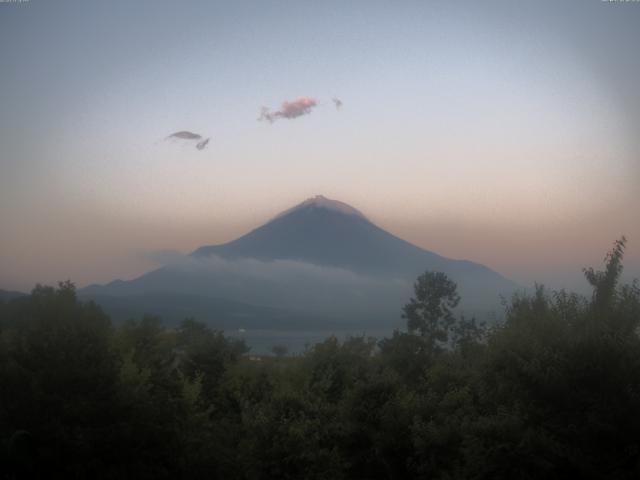 山中湖からの富士山