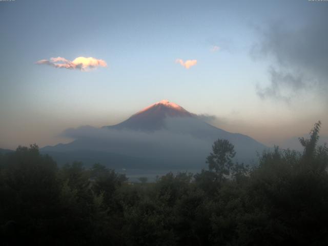 山中湖からの富士山