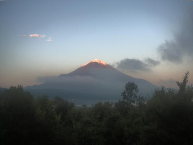 山中湖からの富士山